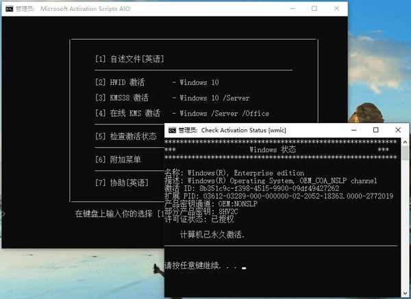 Microsoft Activation Scripts