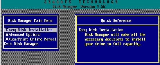 dm(disk manager)