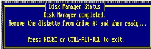 dm(disk manager)