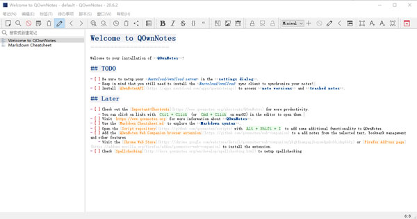 QOwnNotesЧʼǽ