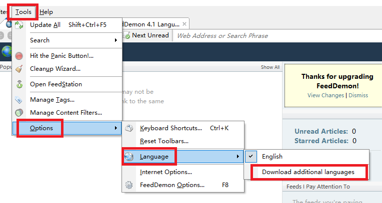 FeedDemon(RSS)