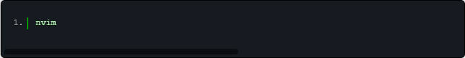 Neovim(չı༭)
