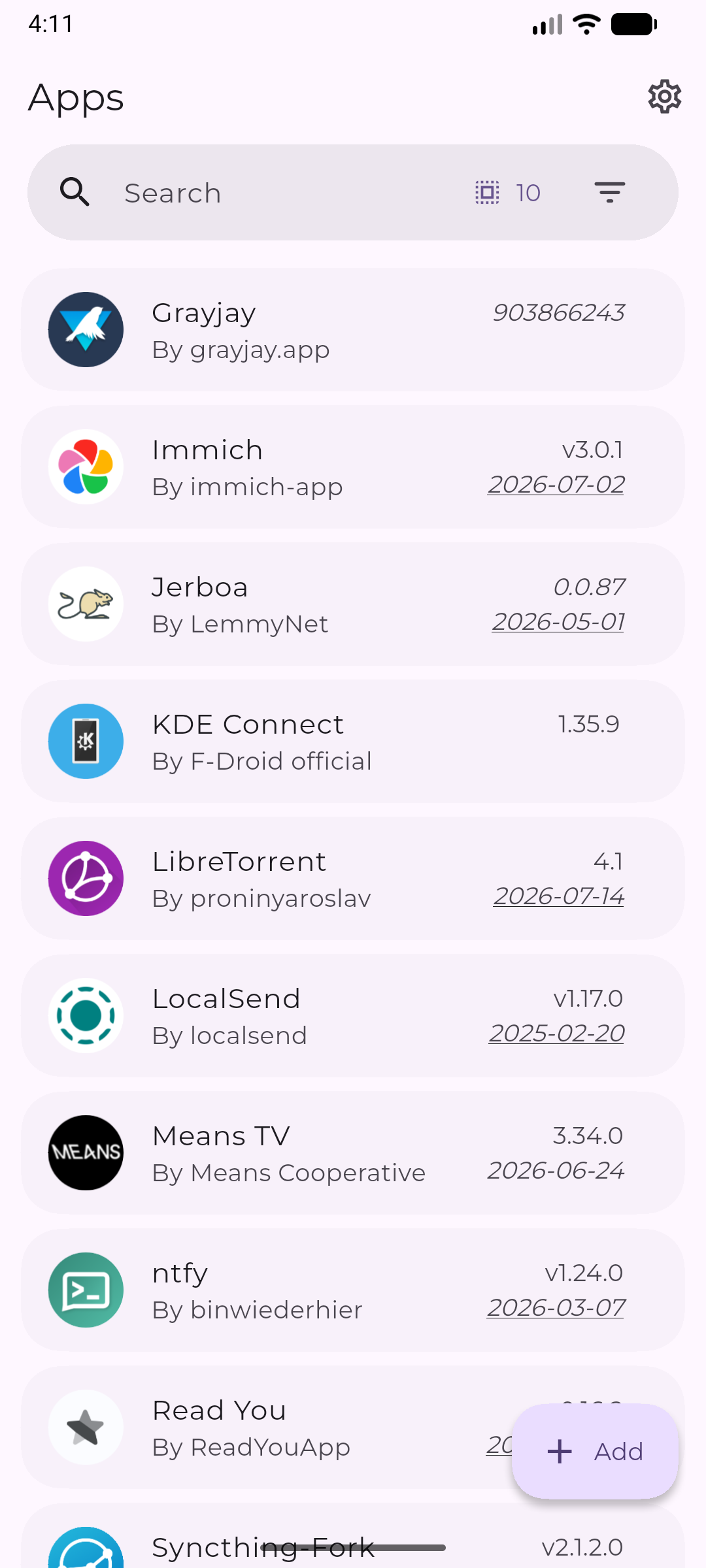 Obtainium ׷���б�