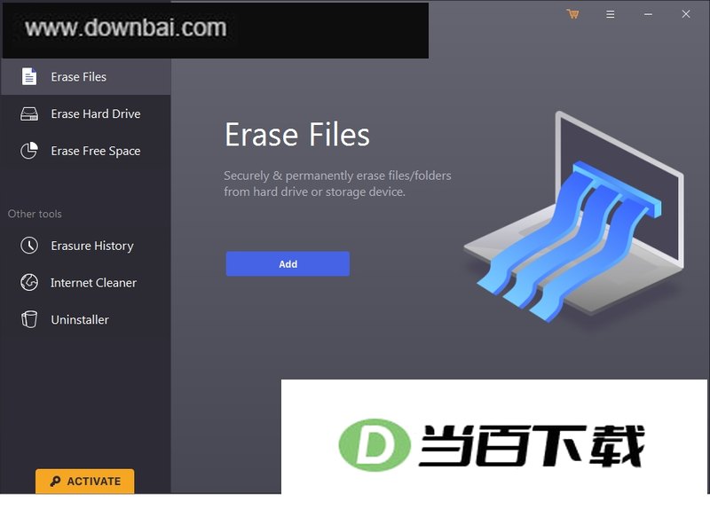 AweEraser 企业版 软件界面截图