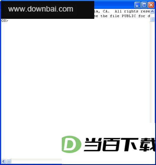 AFPL Ghostscript 软件界面截图