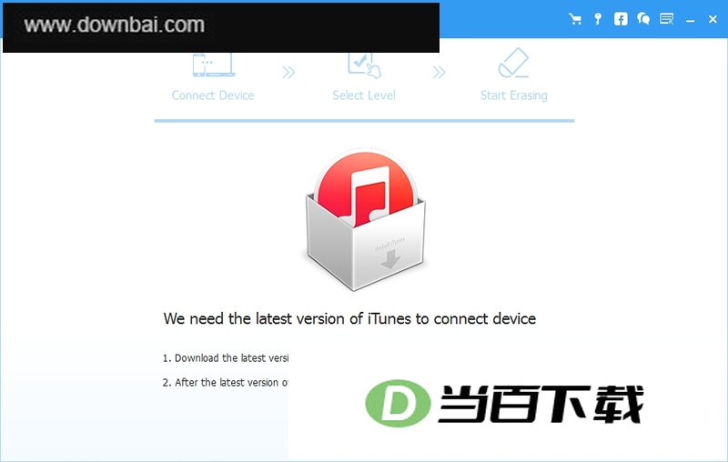 ios设备数据清除工具FoneLab FoneEraser for iOS 软件界面截图