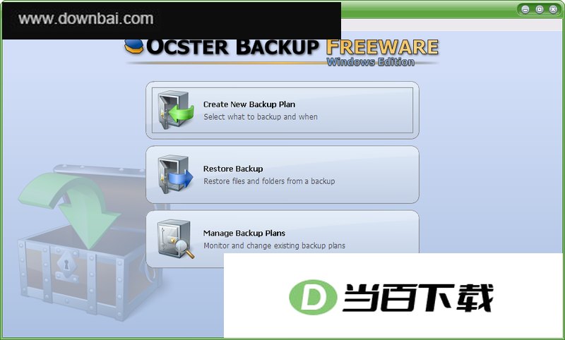 Ocster Backup��ѱ��ݹ��� ���������ͼ