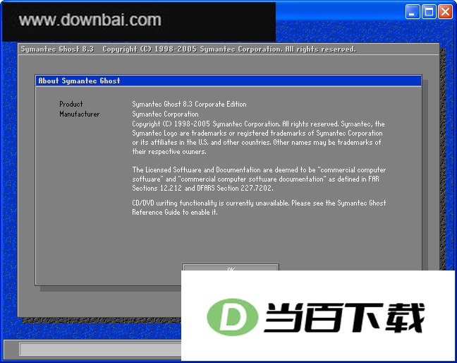 Symantec Ghost8.3 ���������ͼ