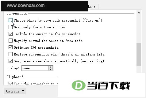Lightscreen截图 软件界面截图