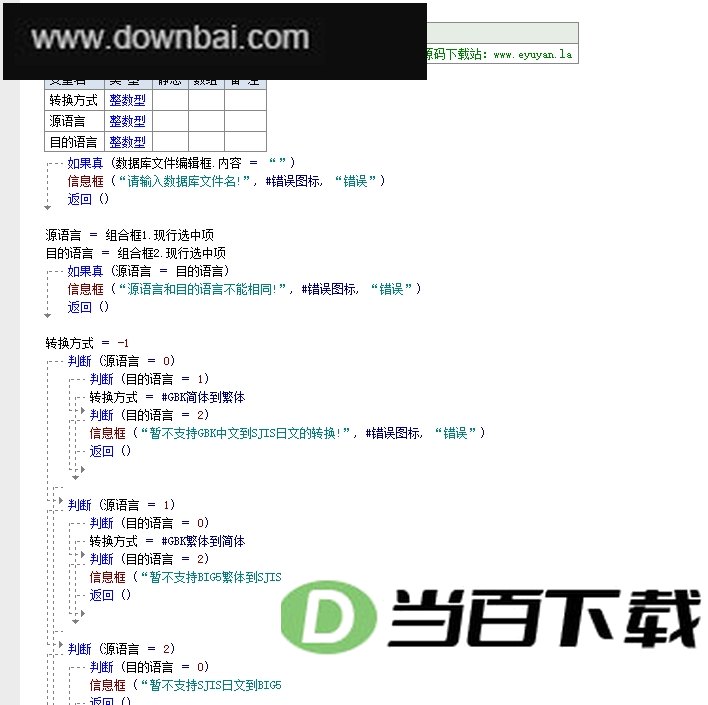 数据库语言转换器(sql语言) 软件界面截图