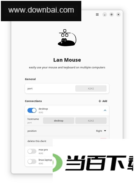 Lan Mouse������ ���������ͼ