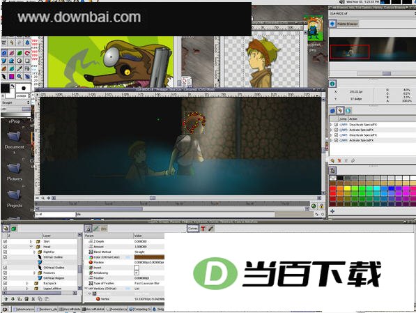 Synfig(2D动画创作软件) 软件界面截图