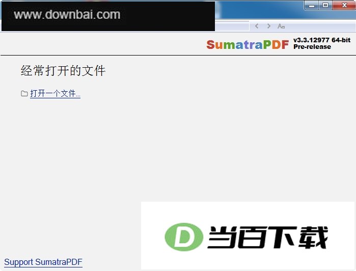 Sumatra PDF(���ļ�PDF�Ķ���) ���������ͼ