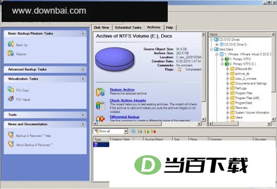 Paragon Backup & Recovery Free Advanced Edition 2010 ���������ͼ