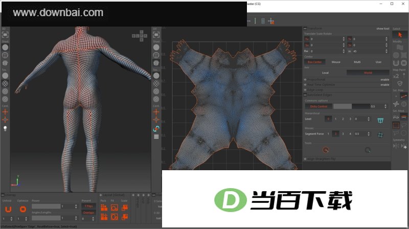 Unfold3d RSչuv���� ���������ͼ