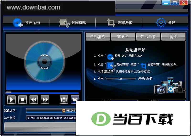 Bigasoft DVD Ripper ���������ͼ