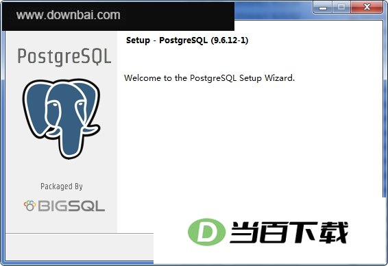 PostgreSQL 软件界面截图