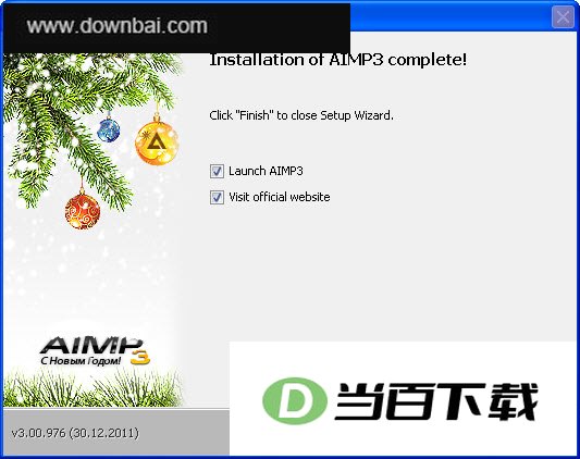 欧洲顶级音频播放软件(AIMP3) 软件界面截图