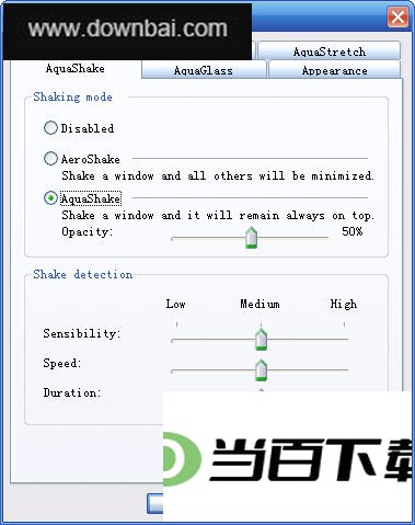 让XP/Vista实现Win7桌面特效(AquaSnap) 软件界面截图