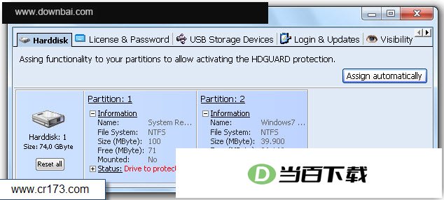 ֧������������Ӱ���ౣ������(HDGuard) ���������ͼ