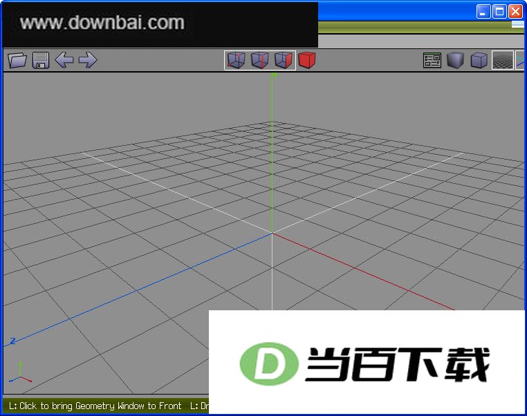 Wings 3D 软件界面截图