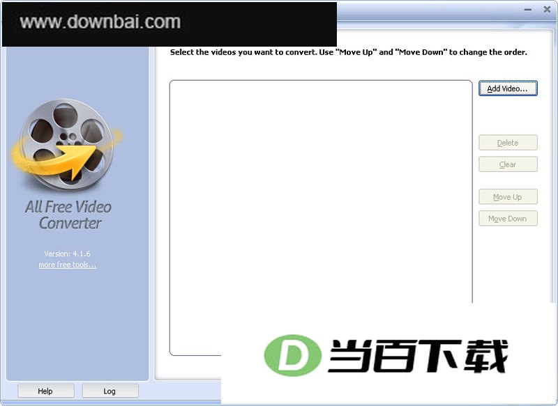 iphone视频转换All Free Video Converter 软件界面截图