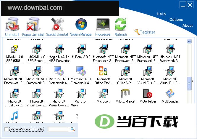 Perfect Uninstaller(完美卸载) 软件界面截图