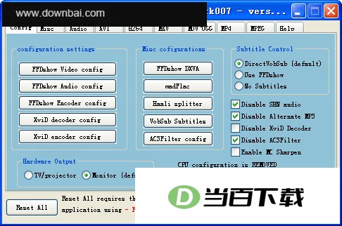 vista��Ƶ������vista codec package ���������ͼ