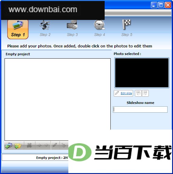 照片制作幻灯片 VSO PhotoDVD 软件界面截图