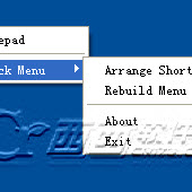 ���������ÿ��������quick menu��