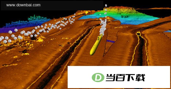 交互式三维数据可视化系统(IVS 3D Fledermaus Professional) 软件界面截图