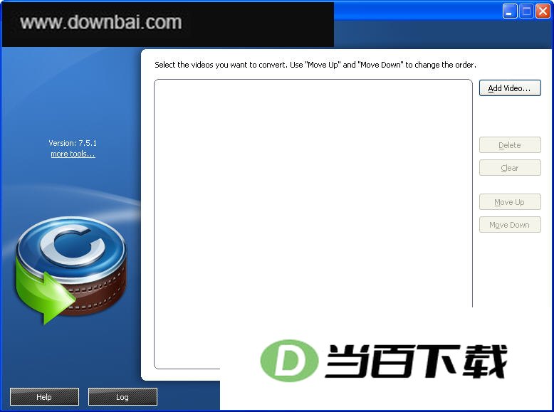 视频格式转换(SuperEZ Video Converter) 软件界面截图