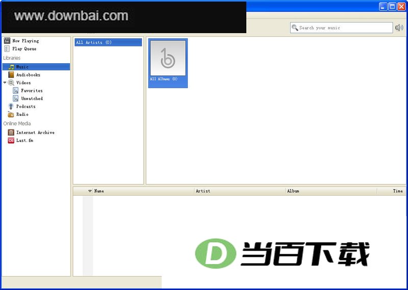 ��Դý�岥���� Banshee for Windows ���������ͼ
