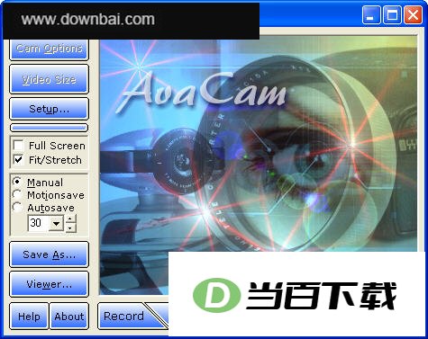视频截图(RGS-AvaCam) 软件界面截图