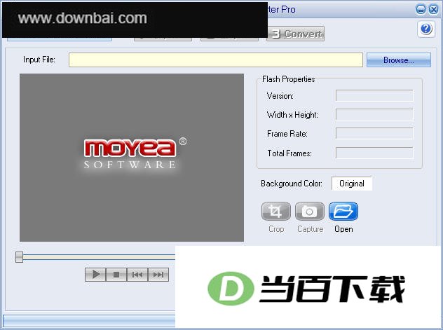 SWFת������(Moyea SWF to Video Pro) ���������ͼ