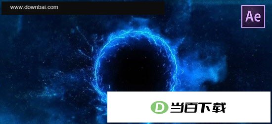 使用Stardust插件制作粒子漩涡黑洞效果AE中文教程 软件界面截图
