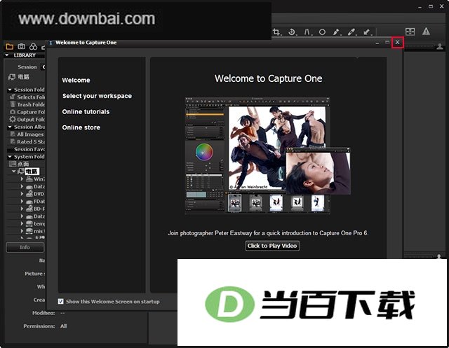 capture one 20中文免费版 软件界面截图