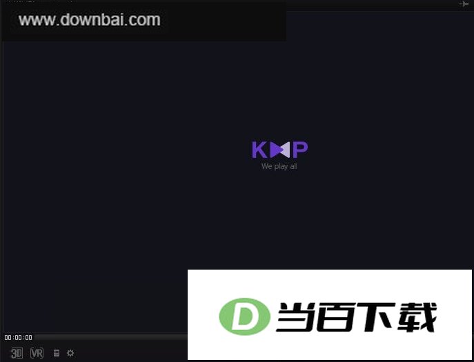 Kmplayer(万能播放器)中文绿色版 软件界面截图