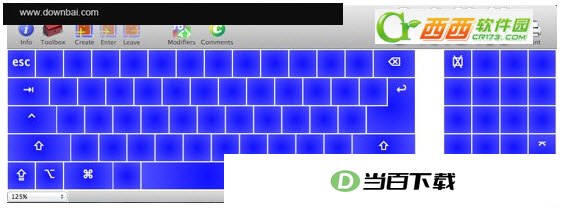 键盘布局编辑器(Ukelele) 软件界面截图