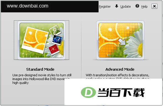 DVD视频相册制作(Wondershare DVD Slideshow Builder Deluxe) 软件界面截图