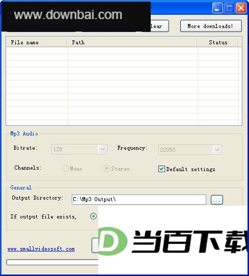 Freez Flv to MP3 Converter(flv转mp3格式转换) 软件界面截图