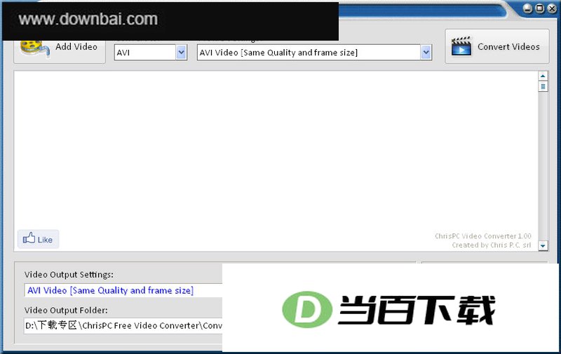 ӰƬ��Ƶ��ʽת��(ChrisPC Free Video Converter) ���������ͼ