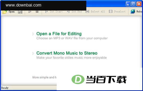 MP3�и���༭(Free MP3 Cutter and Editor) ���������ͼ