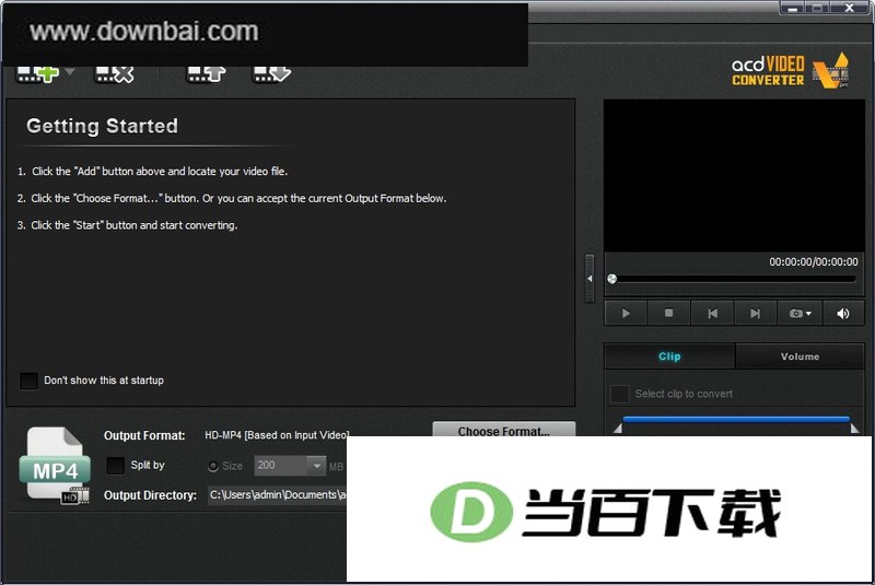 ��Ƶת������(AcdVIDEO Converter Pro) ���������ͼ
