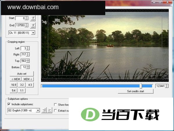 DVD备份Divx/Xvid格式工具(FairUse Wizard 3D) 软件界面截图