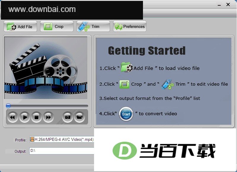 ������Ƶת������(DVDVideoMedia Free Video Converter) ���������ͼ