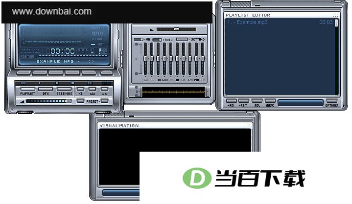 免费音乐播放器(Neo MP3 Player) 软件界面截图