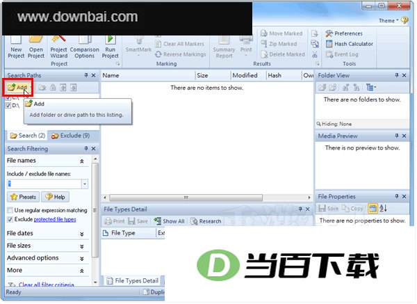 �ظ��ļ�������������(Duplicate File Detective) ���������ͼ