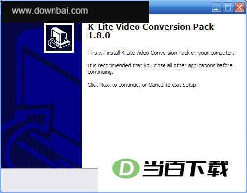 K-Lite Video Conversion Pack(��Ƶת��) ���������ͼ