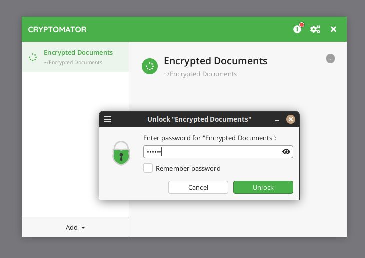 Cryptomator 软件截图